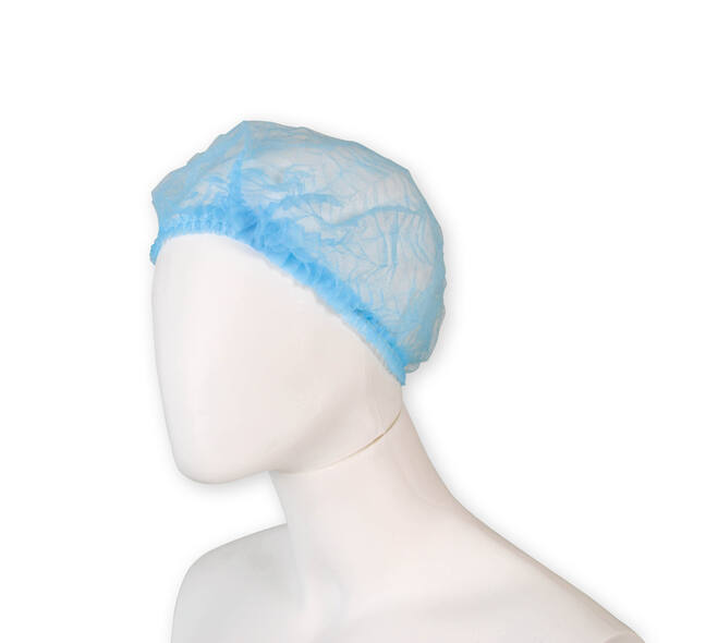 Haarnet , pp non woven, blauw, L, 100st/zak, 1.000st/ds