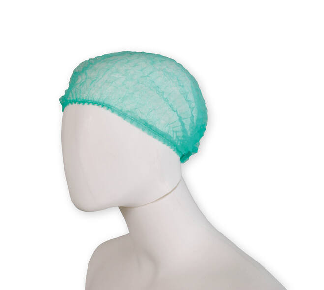 Haarnet - PP Non Woven - Groen - 1000/doos