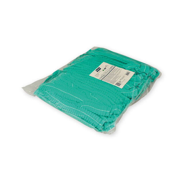 Haarnet - PP Non Woven - Groen - 1000/doos