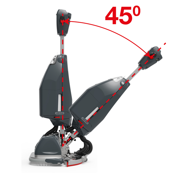 913732 Numatic 244NX compacte schrob-zuigmachine
