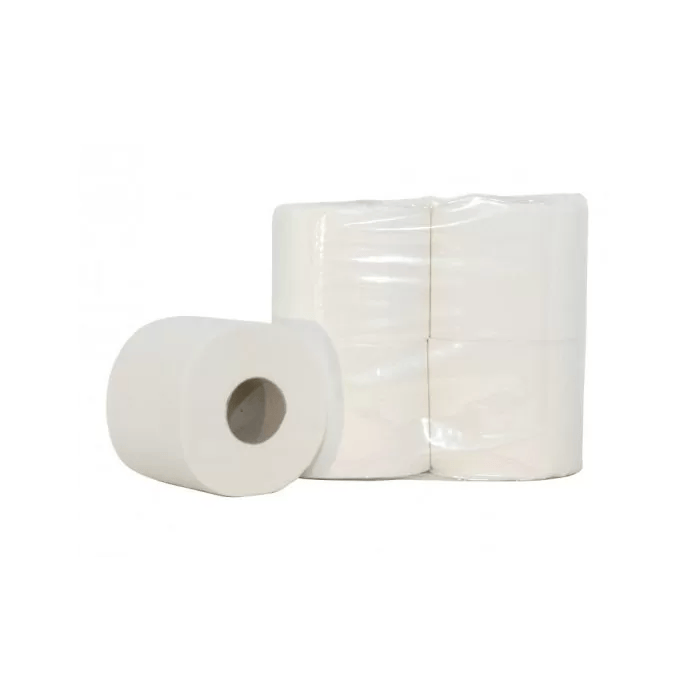 Toiletpapier Hoze 400vel 40 rollen T4 tissue 2-laags wit