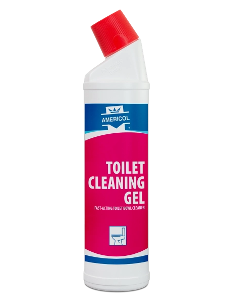 Toilet cleaning gel 750ml knikhals flacon Americol