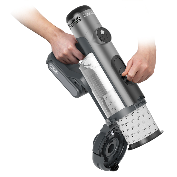 Numatic Quick NQ100 graphite steelstofzuiger ( 2 Accu's meegeleverd )