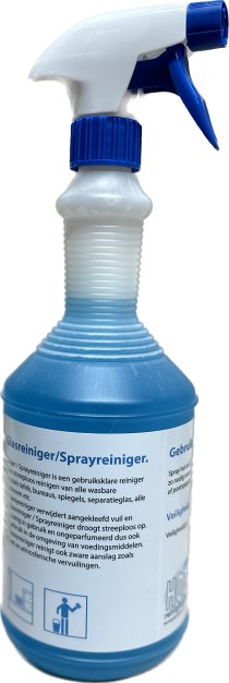 hoze glas / sprayreiniger