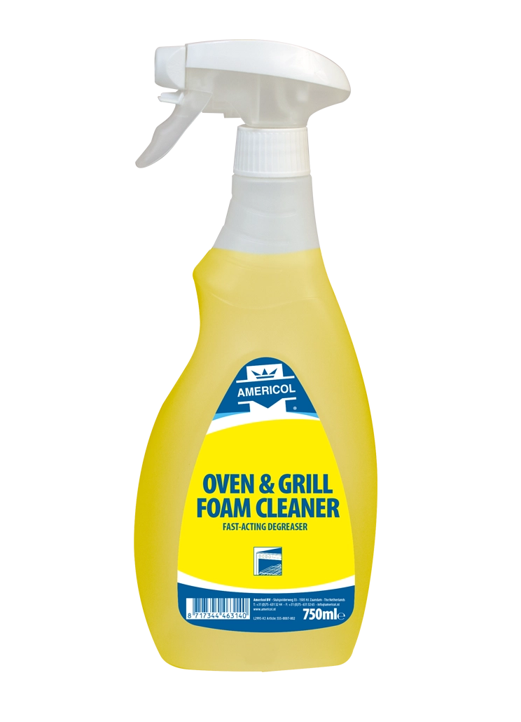Oven & grill foam cleaner Americol 750ml