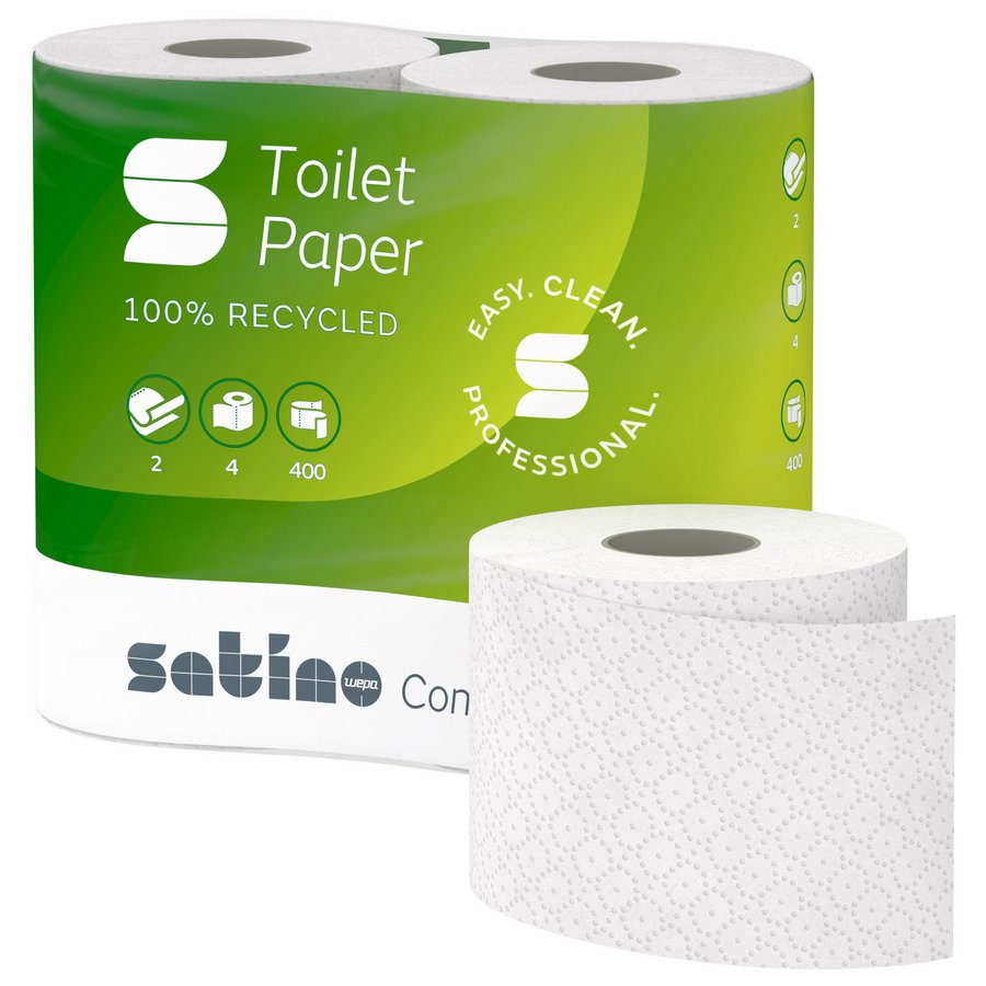 062480 Satino Comfort 062480 recycled tissue 2-laags 40 rollen x 400 vel